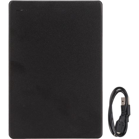 Disque Dur Externe Portable 160 Go, Alliage D'Aluminium Pcb, Interface Usb 3.0 6 Gbps, Compatible Windows Et Os X