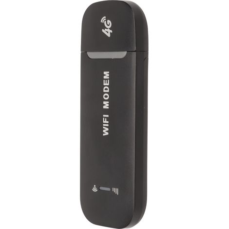 Routeur 4g Lte Noir, Connexion Stable Jusqu'à 10 Utilisateurs, Plug And Play Usb, Pour Carte Micro Sim, Point D'Accès Pour Pc Et Téléphone.
