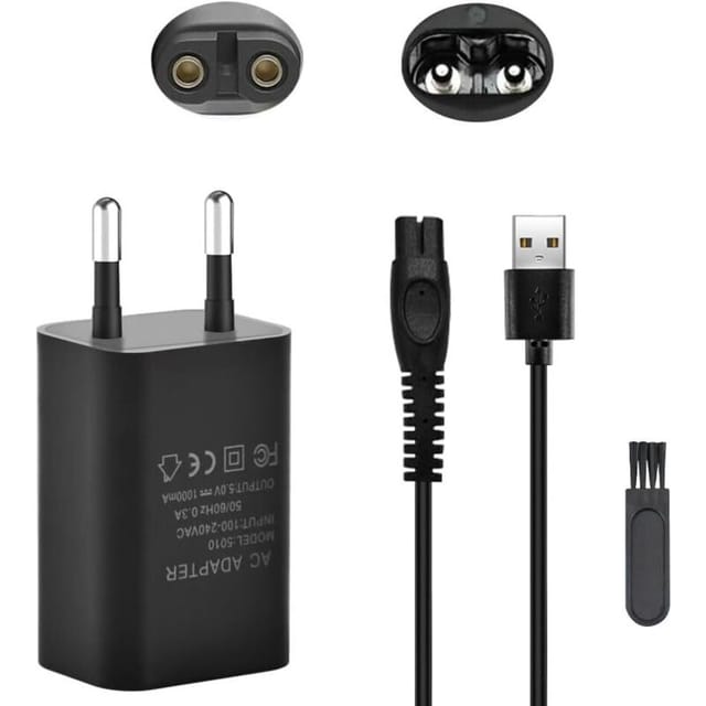 5v-ladegerät Für Philips Oneblade Rasierer Qp2824, Qp2734, Qp2724, Qp4631, S5898, S7887, Mg9550, Mg9530, Mg5950, Tragbares Usb-netzkabel