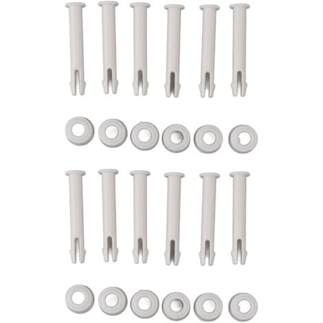 12-teiliges Befestigungsset Für Intex 28270/28272 Pools - 6 Cm Pvc-stifte, Nägel Und Schrauben