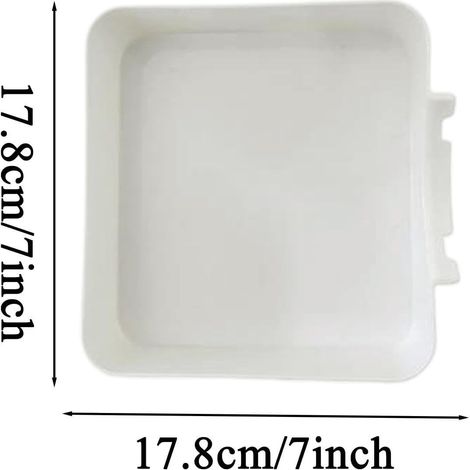 Washing Machine Drain Tray - Washer Water Catch Guide Low Profile Front Load Drain Pan For Washing Machine Protection, Washer Drain Pan For Basements Apartments Mobile Homes
