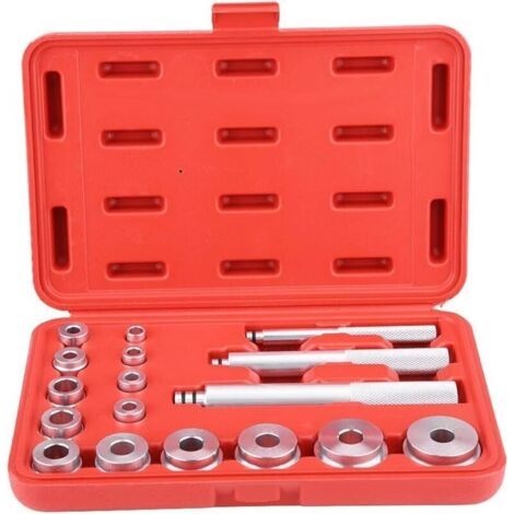 17 Pièces Pour Joints De Roulement, 14 Types, Aluminium, 3 Poignées, Kit D'Outils Pour Roulements De Roue, Outil Du Mécanicien