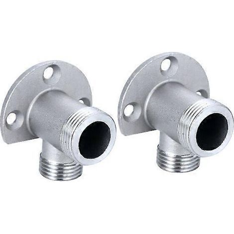 Shower Faucet Accessories 304 External Tooth Precision Casting Concealed To Exposed Joint (two Sets)