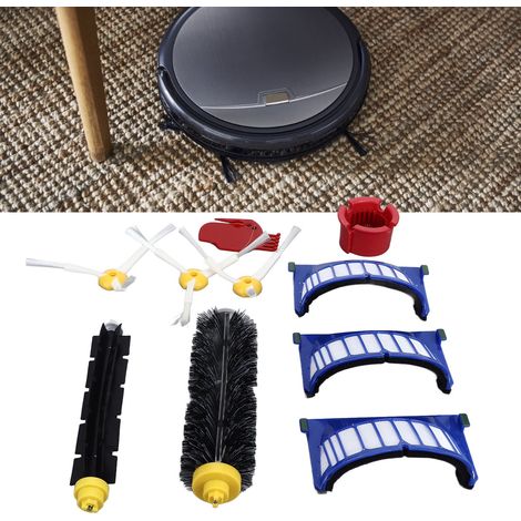 Reinigungsset Mit Seitenbürsten Und Filtern Für Roomba 600, 675, 690, 670 Und 671