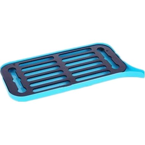 Abtropfgestell Für Geschirrspüler, Abtropfschale Für Trockner, Großes Abtropfgestell, Küchenarbeitsplatten-organizer, Fruchtwasserfilterschale (farbe: Blau)
