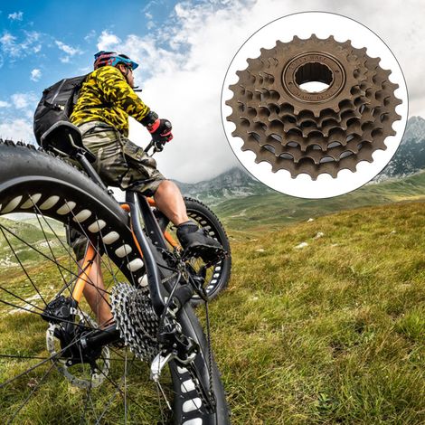 6-gang-fahrradkassette (14-28 Zähne), Kompatibel Mit Mountainbikes, Ersatzteil