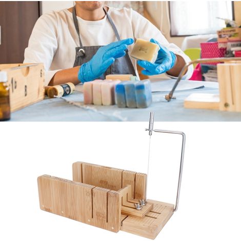 Verstellbarer Seifenschneider Aus Bambus – Diy-seifenform Zum Ausschneiden Von Seife
