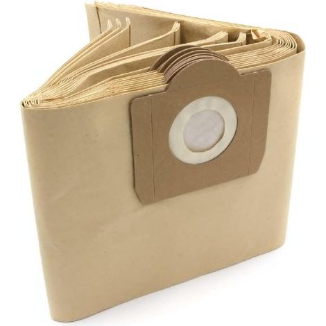 Für Allgemeine Zwecke - Packung Mit 10 Staubsaugerbeuteln Für Kärcher 6.959-130.0 Wd3 Wd3p Mv3 Ersatz-papierfilterbeutel Für Nass- Und Trockensauger (zubehör, Beutel)