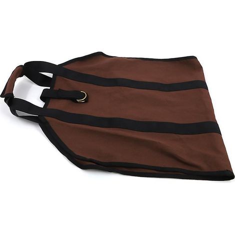 Canvas-handtasche (96 X 47 Cm, Braun), Holzständer, Hochfeste, Wasserdichte Handtasche Aus Holz, Aufbewahrungstasche Aus Holz