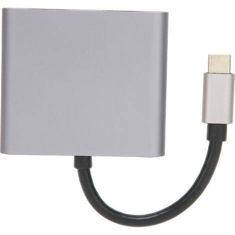 4-in-1 Usb-c-dockingstation Mit Zwei 4k-hdmi-anschlüssen, 60-w-ladefunktion Und 5-gbit/s-datenübertragung Für Mac