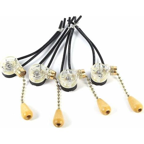 4er-pack (250 V 125 V) Universeller Ersatz-zugkettenschalter Für Deckenventilatoren Und Wandleuchten
