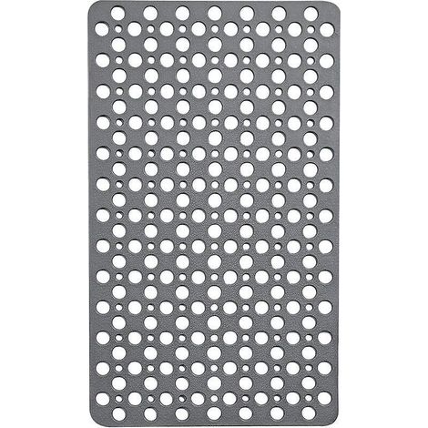Rutschfeste Badematte – Grau – 36 X 72 Cm – Wasserdicht Und Stoßfest