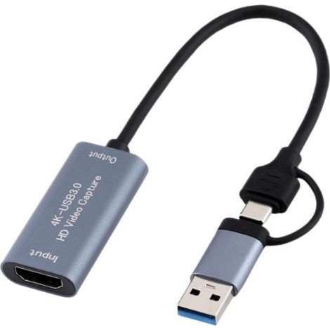4k-usb-c-videoaufnahmekarte Für Game-streaming Und Hochauflösende Aufnahmen