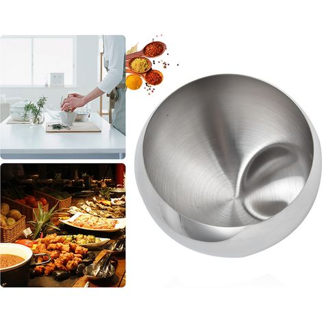Gewürzschale Aus Edelstahl – Ideal Für Scharfe Saucen, Buffets Und Restaurants
