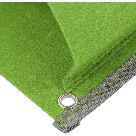 Atmungsaktiver Filz-wandpflanzenhalter Mit 7 Fächern – Korrosionsbeständig, Ideal Für Die Gartengestaltung