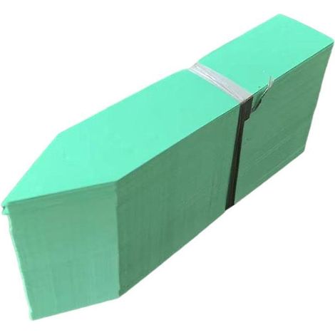 100 Grüne Pflanzenetiketten Aus Kunststoff Für Gartenpflanzen, 2 X 10 Cm Große Sämlingsetiketten