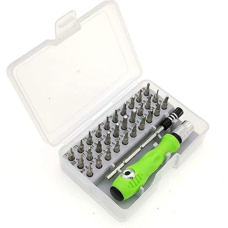 Präzisions-schraubendreher-set, 32-in-1 Mini-schraubendreher-set Mit Inbusschlüsseln Und Reparaturwerkzeug Für Iphone, Laptop, Uhr, Schmuck, Spielzeug, Brille, Macbook