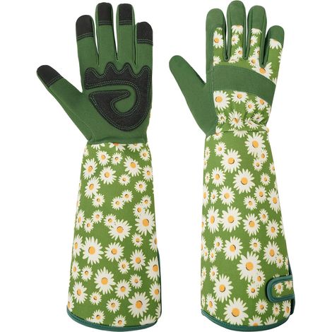 Gartenhandschuhe Für Damen, Grün, Rutschfest, Leicht Und Atmungsaktiv, Für Garten Und Terrasse