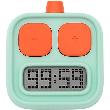 Gelber Roboter-timer, Countdown-zeitmanagement Für Schüler Und Kinder, Laufsport, Küchentimer