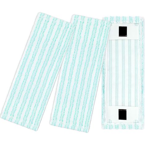 3-teiliges Wischmoppbezug-set, Austauschbarer Mikrofaserbezug Für Leifheit Clean Twist M Ergo, Kompatibel