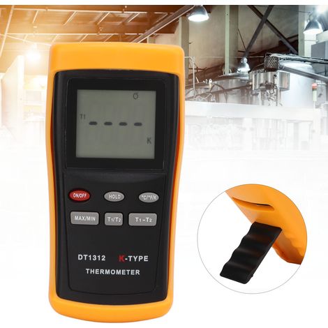 Hochpräzises, Multifunktionales, Energiesparendes Industrielles 2-kanal-digitalthermometer