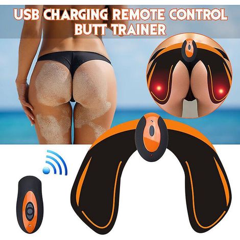 Elektrischer Hüfttrainer Ems-vibrationsmassagestab, Schlankheitsstab Mit Usb-ladefunktion Und Fernbedienung