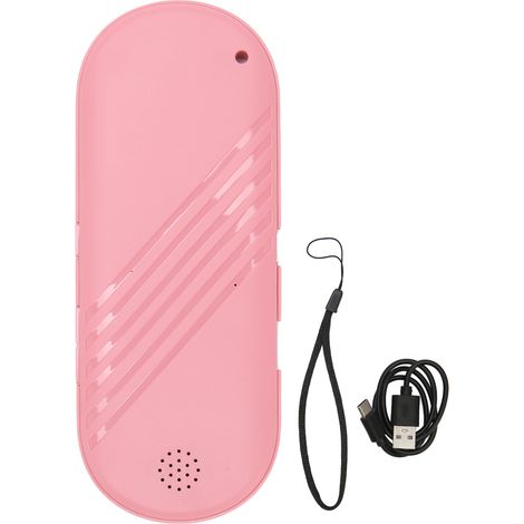 Mini-bluetooth-kissenlautsprecher In Pink, Tiefer Bass-stereoklang Und Schallübertragung Für Besseren Schlaf