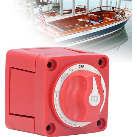 300-a-3-positionen-doppelstromkreis-batterieschalter Für Boot, Auto, Lkw, Wohnwagen