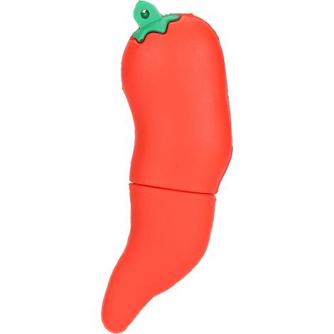 Usb-stick In Form Einer Roten Chilischote, Niedliches Geschenk Für Kinder Und Schüler, 128 Gb