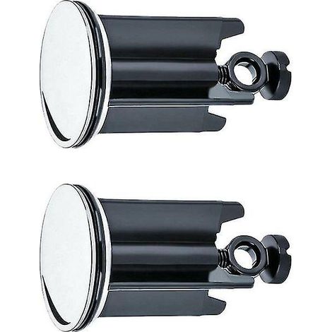 (2 Stück) 40-mm-universal-spülbeckenstöpsel, Abflussstopfen, Mit Gummidichtung, Höhenverstellbarer Stöpsel, Rostfrei