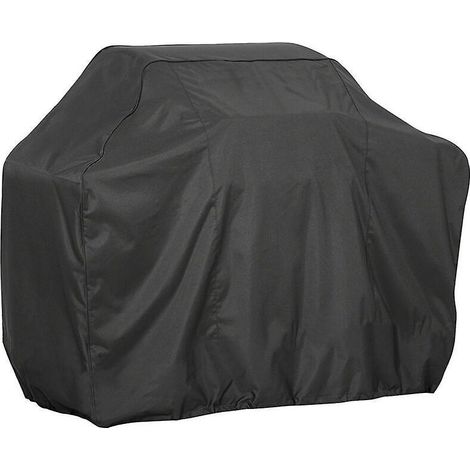 Ofenabdeckung Aus 210d Oxford-gewebe, Wasserdicht, Für Den Außenbereich, Grillabdeckung, Schwarz, Größe M (100 X 60 X 150 Cm)