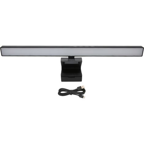 Led-schreibtischlampe Für Computerbildschirm, Touch-steuerung, Einstellbare Umgebungsbeleuchtung, Für Büro Und Zuhause