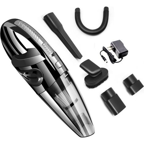 Usb-akku-stielstaubsauger, 30.000 U/min, Automatisches Laden, 120 W Saugleistung, Tragbar Mit Ständer
