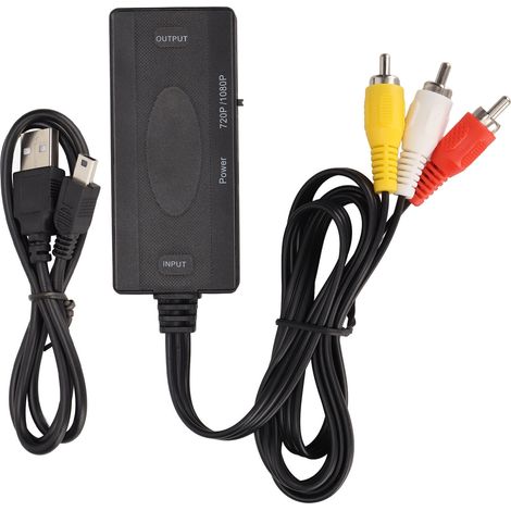 Hdmi-zu-rca-konverter Für Fernseher Und Pc – Av-composite-videoadapter