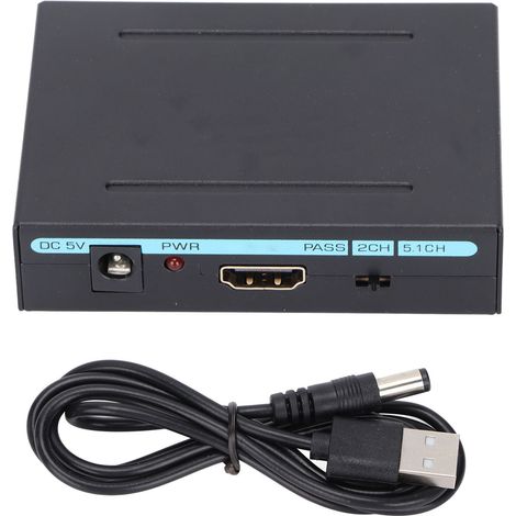 4k Hd Audio Extractor Interface Für Fire Tv Stick – Multimedia-stereo-konverter