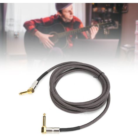 Jorindo 6,35 Mm 1/4 Zoll Gitarren-audiokabel - Instrumentenanschlusskabel 3 Meter Jd6215