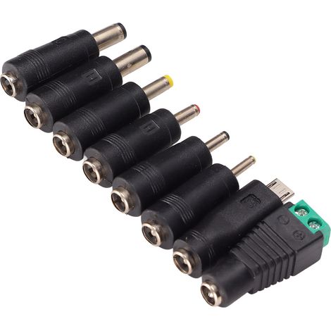 65-w-3-a-universal-netzteil – 8 Dc- Und Usb-anschlüsse Für Laptops, Led-monitore Und Überwachungsgeräte – Eu-stecker