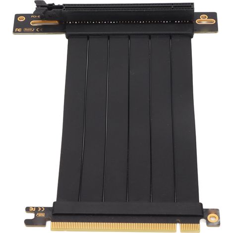 15 Cm Langes Pcie 3.0 X16-verlängerungskabel, Hohe Stabilität Und Geringe Verluste, 128 Gbit/s, Für Grafikkarten