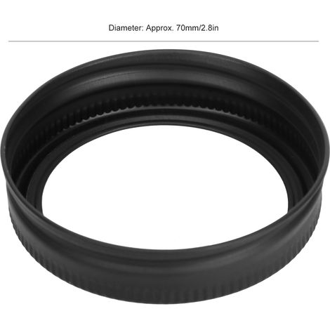 24 Runde Eisendeckel 70 Mm Für Einmachgläser, Mattschwarzer Schlitzdeckel Für Weithalsgläser