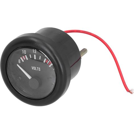 12v 52mm Marine-spannungsanzeige, Ip67 Wasserdicht Mit Kontrollleuchte, Universell Für Boote Und Wohnmobile