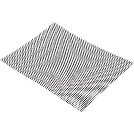 Antihaft-grillmatte, 33 X 40 Cm, Schwarz, Wiederverwendbar Und Spülmaschinenfest, Ideal Für Grillabende Im Freien