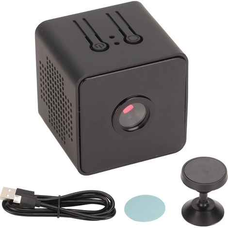 Mini-wlan-überwachungskamera, Bewegungserkennung, Infrarot-nachtsicht, 1080p Hd, Kompatibel Mit Ios Und Android