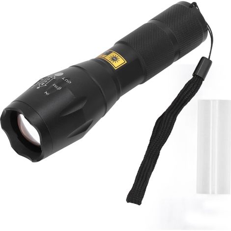Hochleistungs-uv-led-taschenlampe (365 Nm) Zum Aufspüren Von Tierurin Und Banknoten
