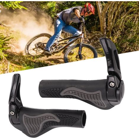 Rutschfeste Mountainbike-griffe Aus Weichem Gummi – Lenkerüberzug Mit Stoßdämpfenden Lenkerenden
