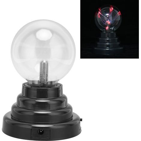 Berührungsempfindliche Plasma-lichtkugel Mit Usb- Und Batteriebetrieb – Heimparty-dekoration