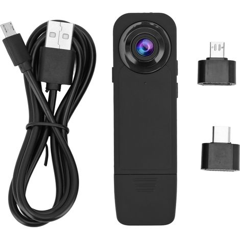 Wiederaufladbare, Tragbare 1080p-miniaturkamera Für Die Sicherheit Im Haus Und Im Freien