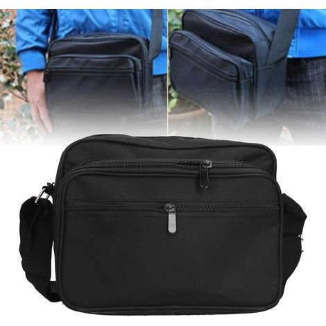 Tragbare Werkzeugtasche Aus Dickem Und Strapazierfähigem Canvas, Verschleißfest Mit Mehreren Taschen Für Ausrüstung.