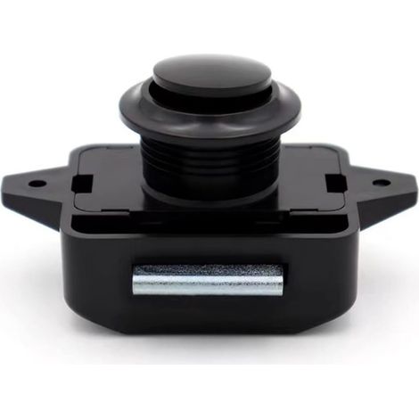 Druckknopfverriegelung Für Wohnmobil, Boot, Wohnwagen, 5er-set, Schwarz