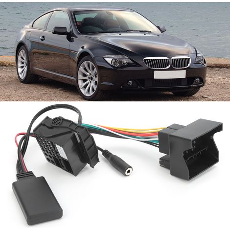 Bluetooth 5.0 Audioadapter Mit Mikrofon Und Aux-kabel, 150 Cm (59,1 Zoll), Kompatibel Mit Bmw E60 E63 E64 E65 E66 E87