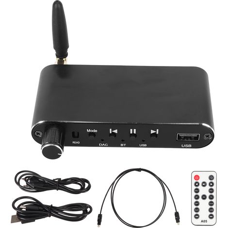 Multifunktionaler 4-in-1 Bluetooth-sender/empfänger Mit Hifi-dac Und Usb-flash-drive-wiedergabe